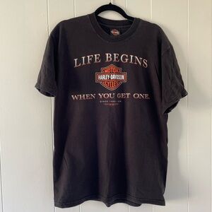 Harley Davidson T shirt Size L